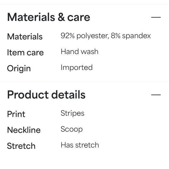 Design History Women's M Blue Striped Long Sleeve Button-Up Top - Picture 3 of 9